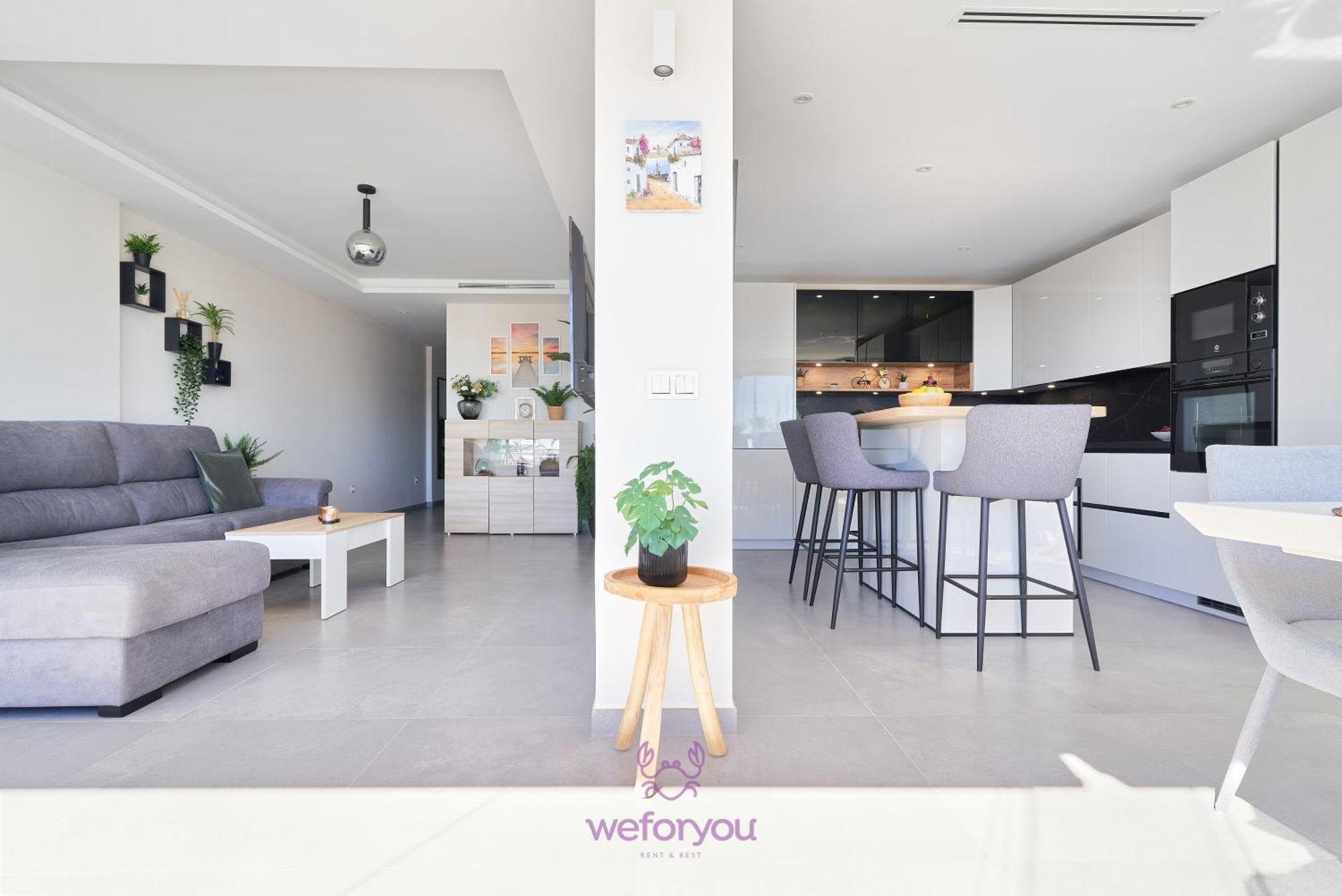 Weforyou Isla De Poniente 2 Bedrooms And Parking Apartament *
